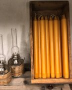 candle-stearin-yellow