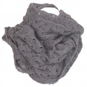 Wool scarf traiangle grey
