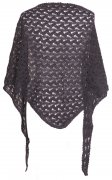 Triangle shawl shoulders