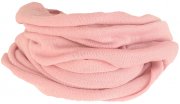 tube shawl wool light pink