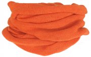 Tube shawl orange 100% wool