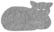 Ullcentrum-felted-potholder-trivet-wool-cat-grey