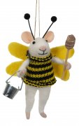 woolen-mouse-hanging-ornament-bee-honey-dipper
