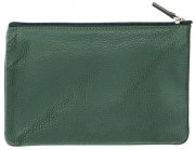 clutch-väska-necessär-läder-mörkgrön