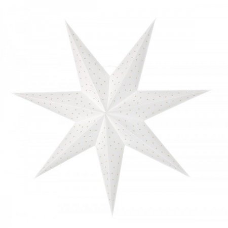 Adventsstjärna stella vit 60