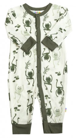 Joha-Barnkläder-ekologisk-bambu-grodor-pyjamas